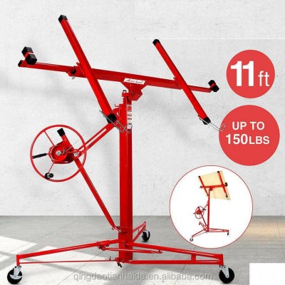 11ft Plasterboard Drywall Lifter Hoist Panel Lift Industrial Building Diy Tools