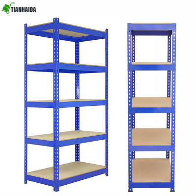 Warehouse storage long span steel shelf mobile modular shelving system