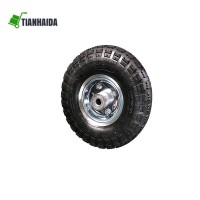 Wholesale china small 3.50-4 pneumatic wheels for hand trolly