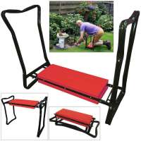 TI-062    Heavy Duty Folding Garden Kneeler Bench for weeding and Portable Stool Seat